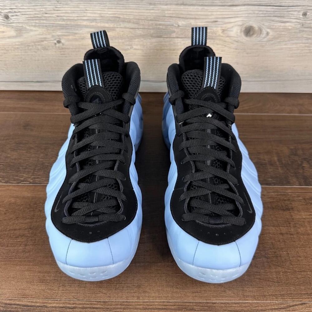 Nike Air Foamposite One Mens Size 8 Psychic Blue Black HJ6014 400 - Picture 3 of 5